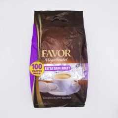 Favor megabeutel darkroast 100 pads