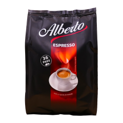 Alberto espresso 36 pads