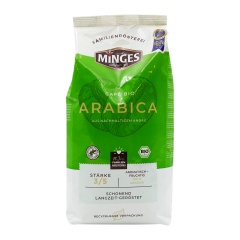 Minges bio-café arabica bonen 1 kg.